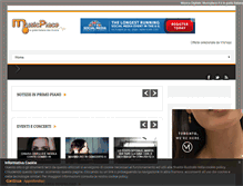 Tablet Screenshot of musicplace.it